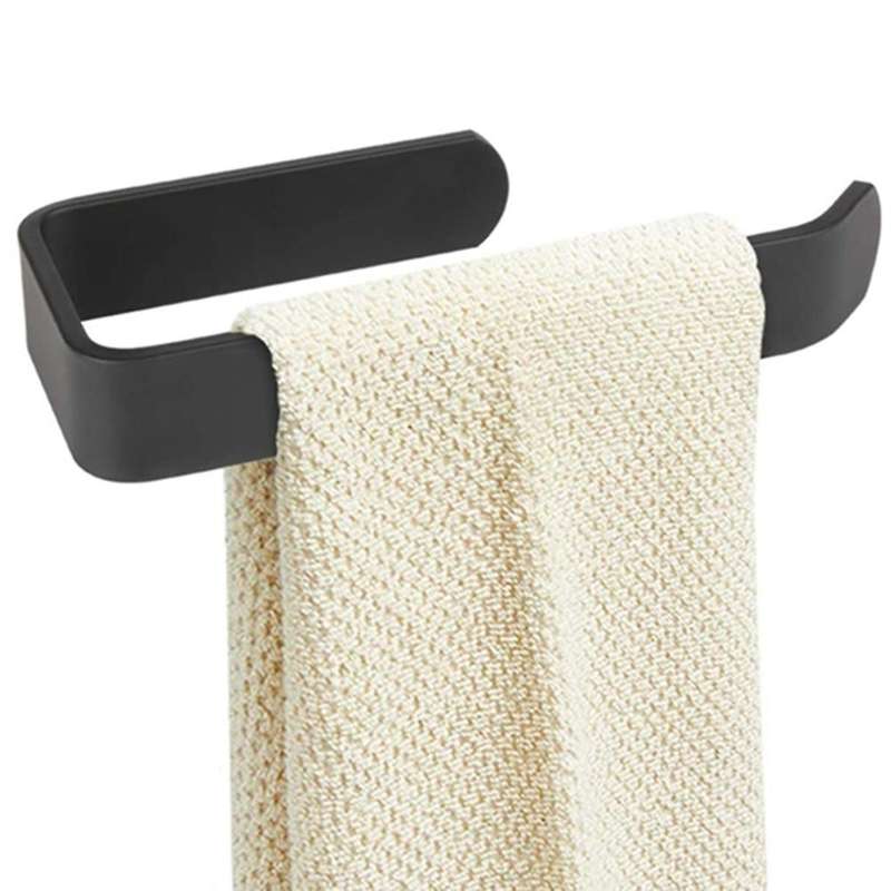 Hand Towel Holder for Bathroom,self Adhesive Towel Bar,easy Install Stainless Steel Towel Rack Dish