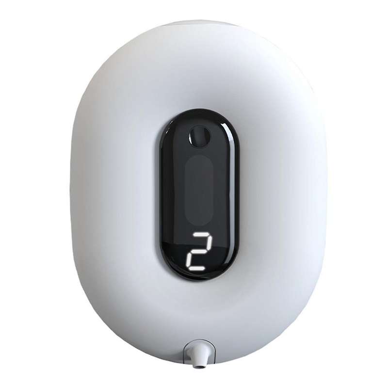 Hand Soap Dispenser U-Shape Auto-Induction Power Supply Mode Wall Hanging Type Timing Function House