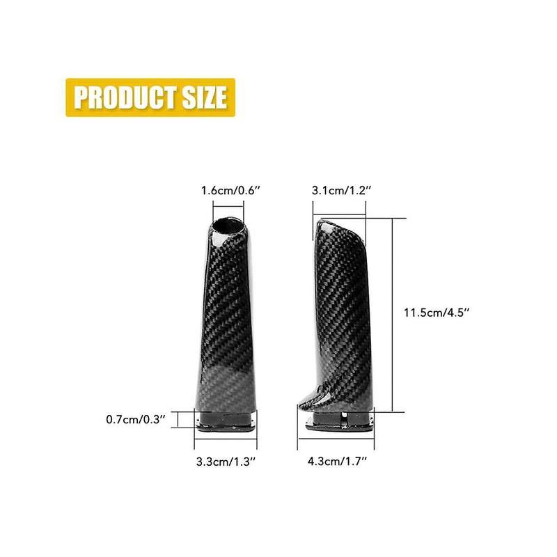 Handbrake Cover Handle Handle Kit Cover for 2005-2017 E46 E90 E92 E60 E39 F30 F34 F10 F20