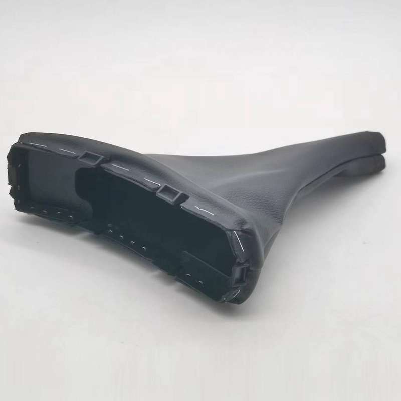Handbrake Gaiter Cover Hand Brake Boot Black PU Leather