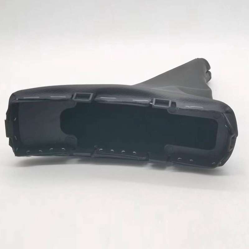 Handbrake Gaiter Cover Hand Brake Boot Black PU Leather