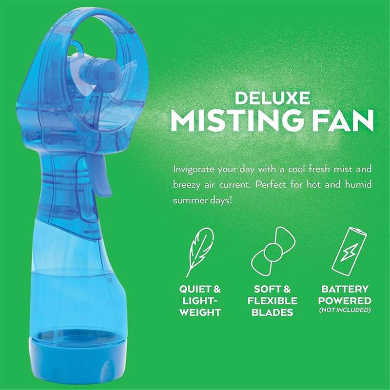 Handheld Battery Powered Water Mist Fan(2PCS)