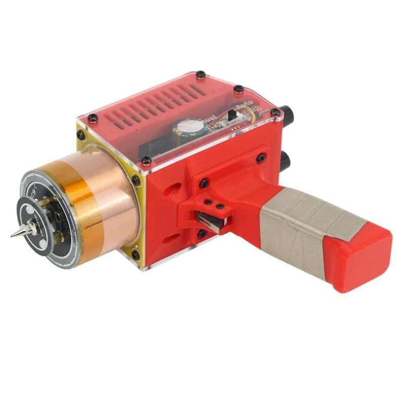 Handheld for Coil Rechargeable Solid State Coil Manual & Automatic Modes with Red Shell Us Plug