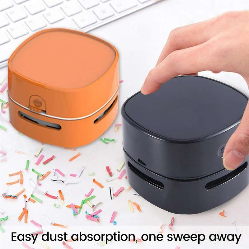 Handheld Desktop Vacuum Cleaner Mini Portable Table Dust Vacuum Table Desktop Keyboard Cleaning Tool