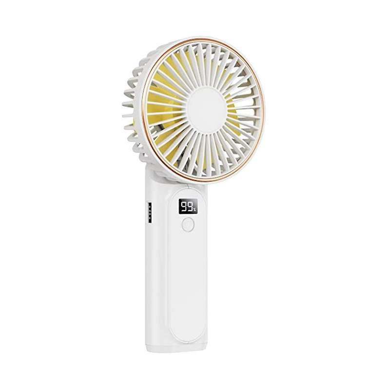 Handheld Fan, 3600MAh Portable Fan Mini Fan, 6 Speeds Adjustable, Small Personal Fan, Foldable Mini