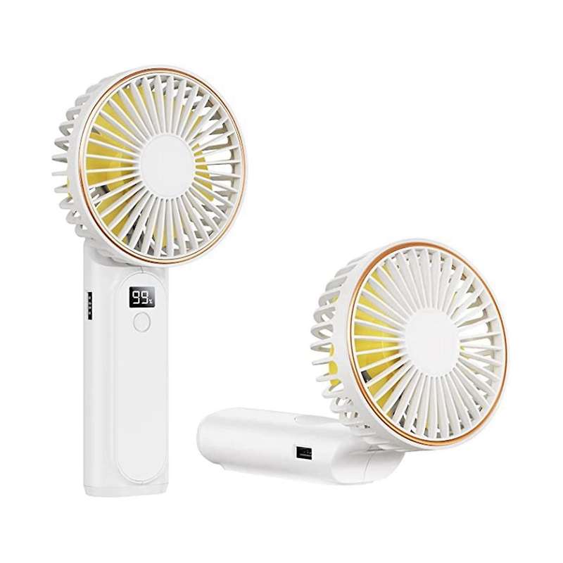 Handheld Fan, 3600MAh Portable Fan Mini Fan, 6 Speeds Adjustable, Small Personal Fan, Foldable Mini