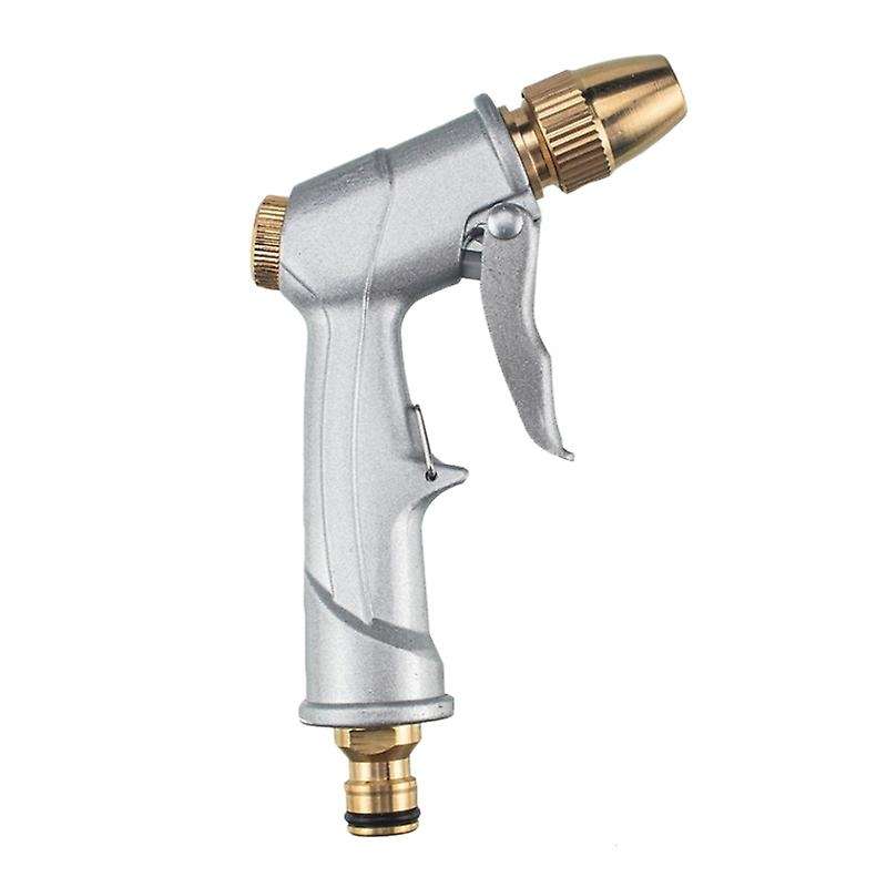 Handheld Car Wash Tool with Full Brass Nozzle Car Wash High Garden Watering Tool Cleaning Tool