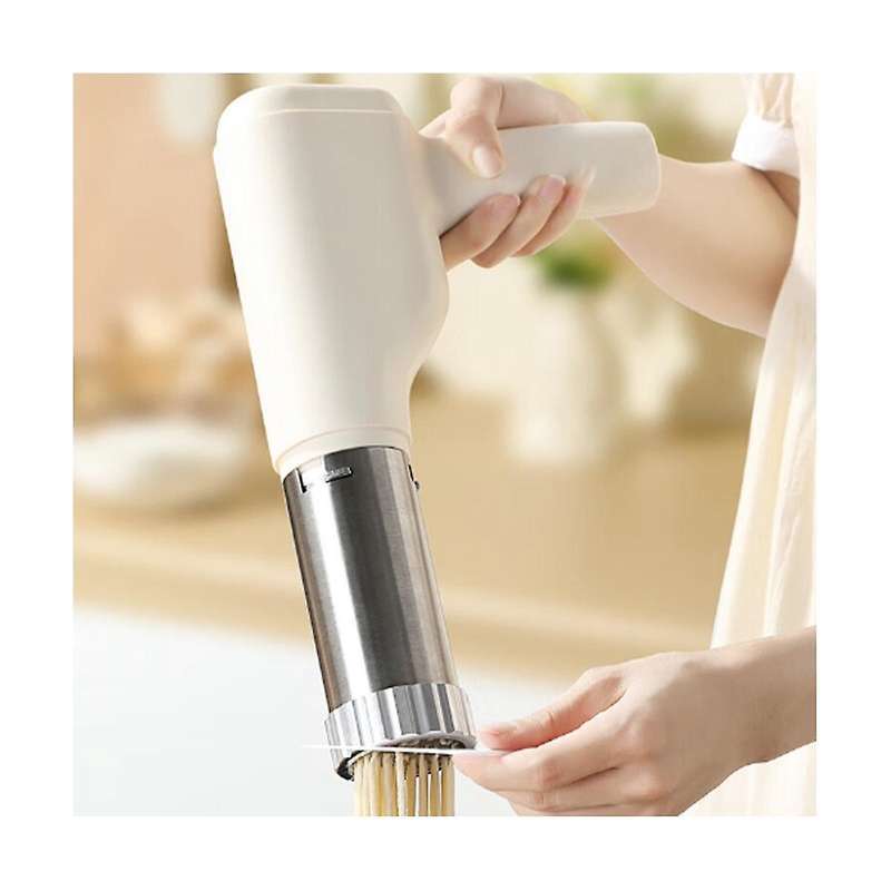 Handheld Noodles Maker Portable Rechargeable Noodle Pasta Machine for 1-2 Person with 5 Molds Kitch