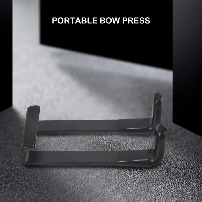 Handheld Portable Bow Press and Brackets for Archery