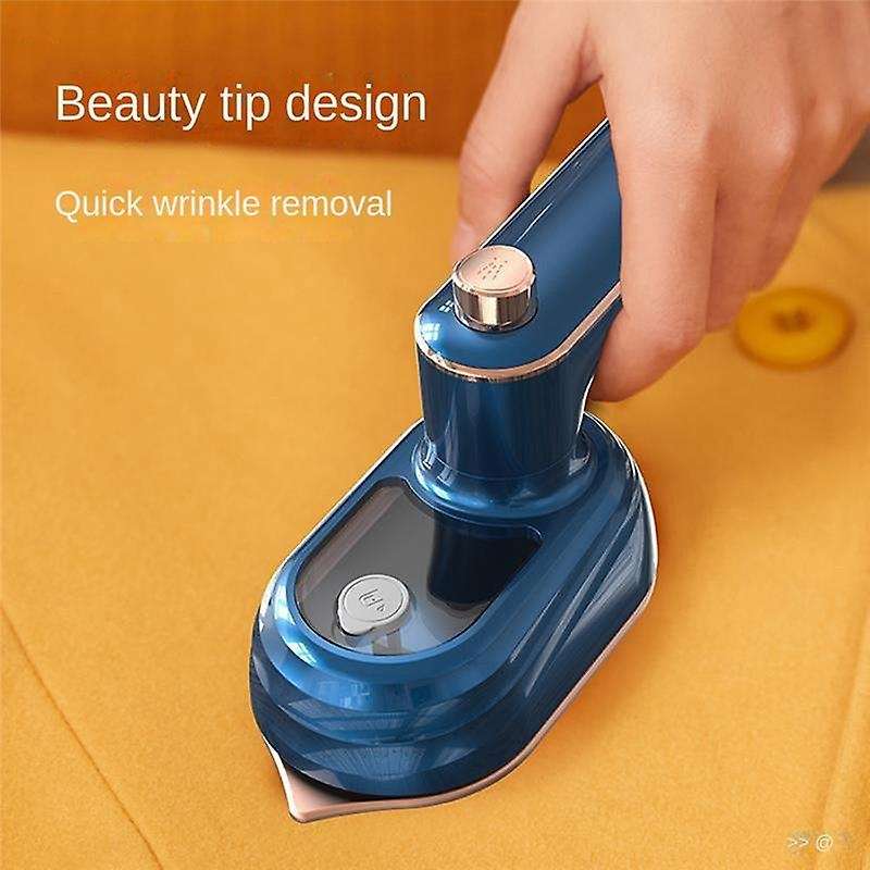 Handheld Garment Fabric Steamer,suitable for Travel Home Blue Eu Plug