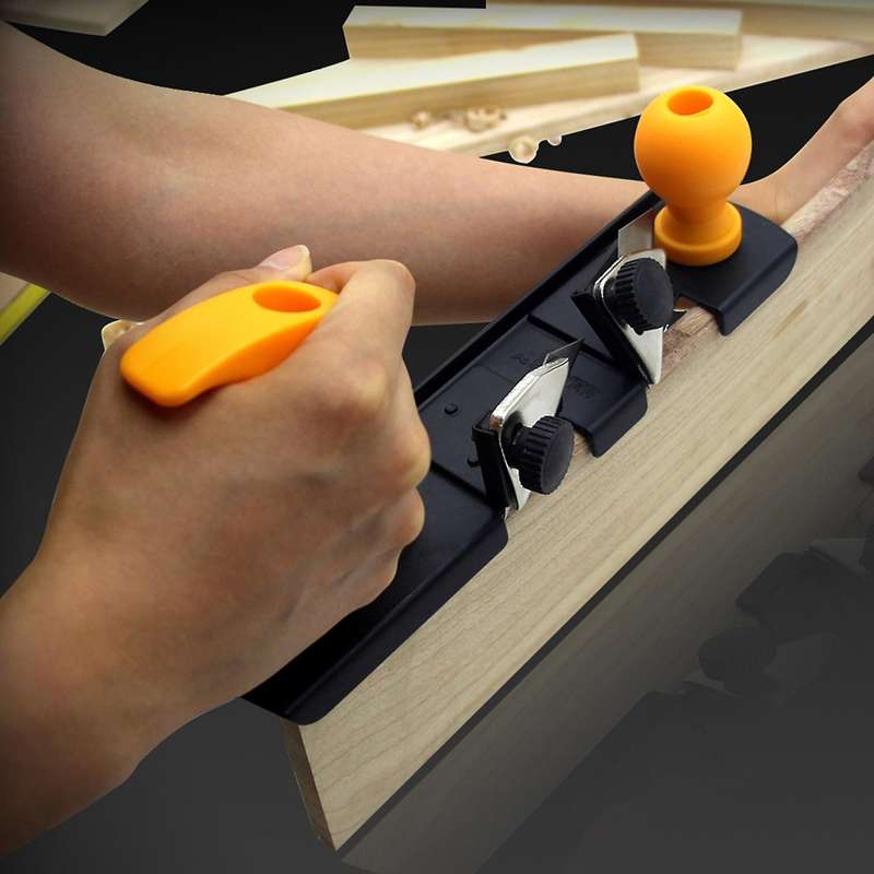 Handheld Portable Manual Woodworking Planer Multi-Function Trimming and Planing Machine Household DI