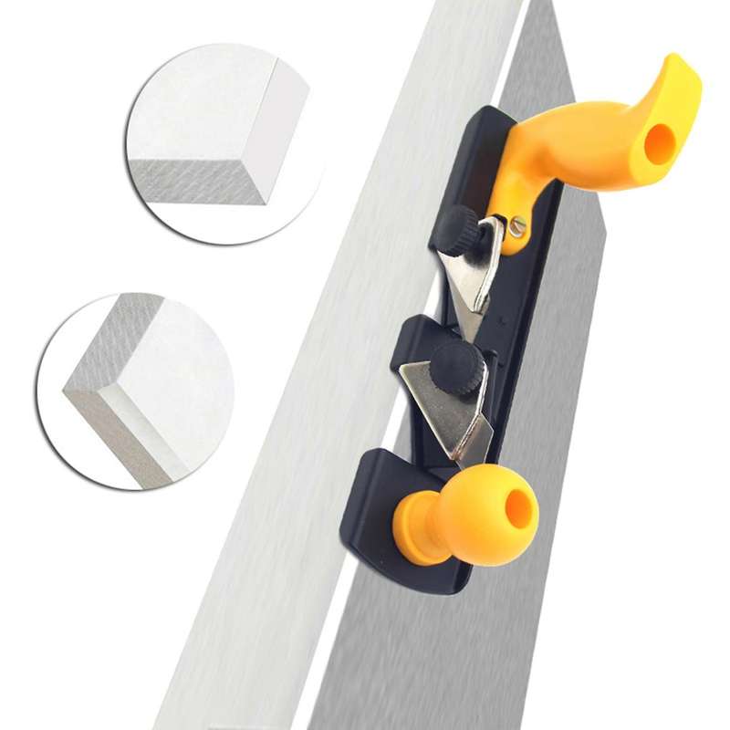 Handheld Portable Manual Woodworking Planer Multi-Function Trimming and Planing Machine Household DI
