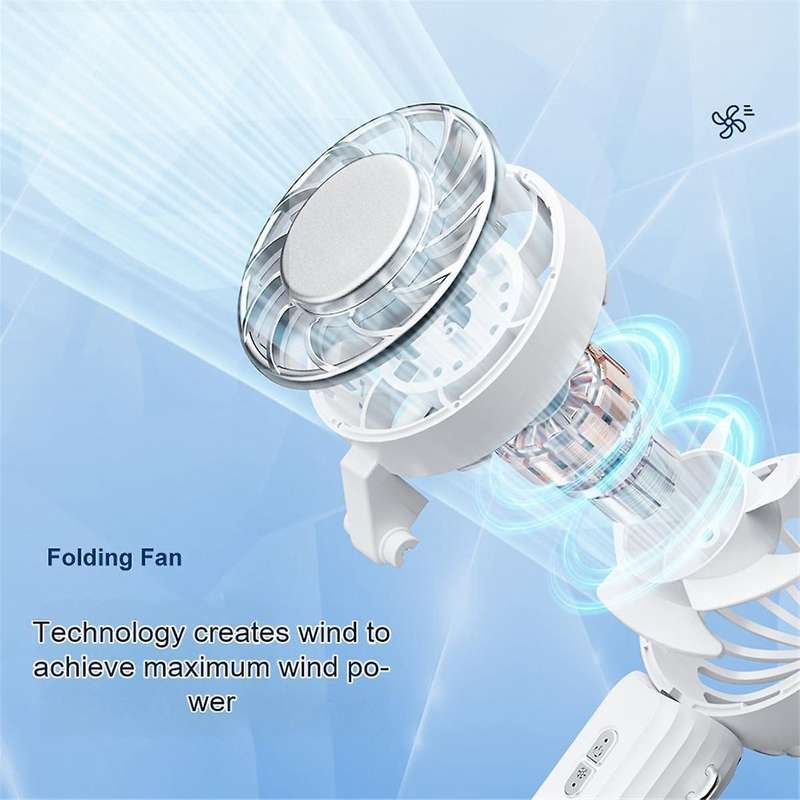 Handheld Refrigeration Turbo Fan Portable Small Fan Electric Refrigeration Usb Desktop Turbine Cooli
