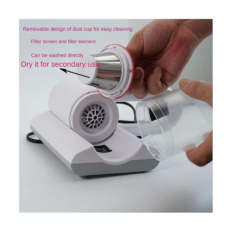 Handheld Vacuum Mite Remover Bed Sofa Mattress Multifunction Vacuum Cleaner Portable Mite Remover T