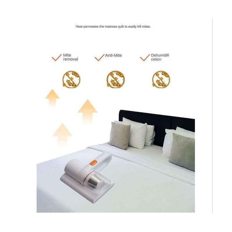 Handheld Vacuum Mite Remover Bed Sofa Mattress Multifunction Vacuum Cleaner Portable Mite Remover T