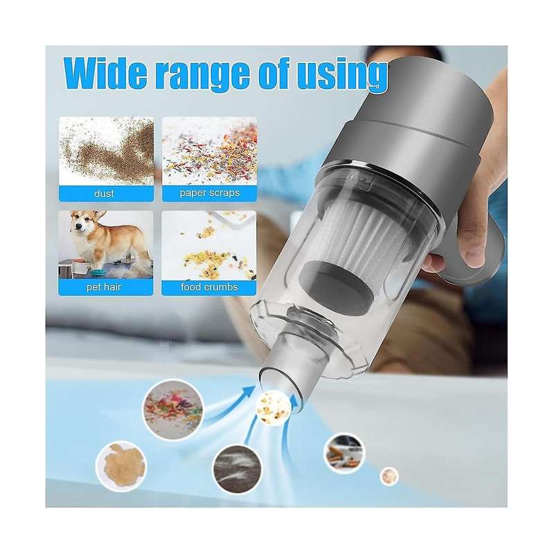 Handheld Vacuum Cordless 6000pa Powerful Car Vacuum Cleaner 120w Mini Hand Vacuum,for Home,pet Hair,
