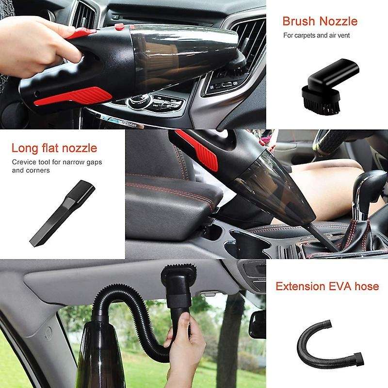 Handheld Vacuum, Hand Vacuum Cordless with , Mini Vacuum Cleaner Handheld Powered By - Battery Rech