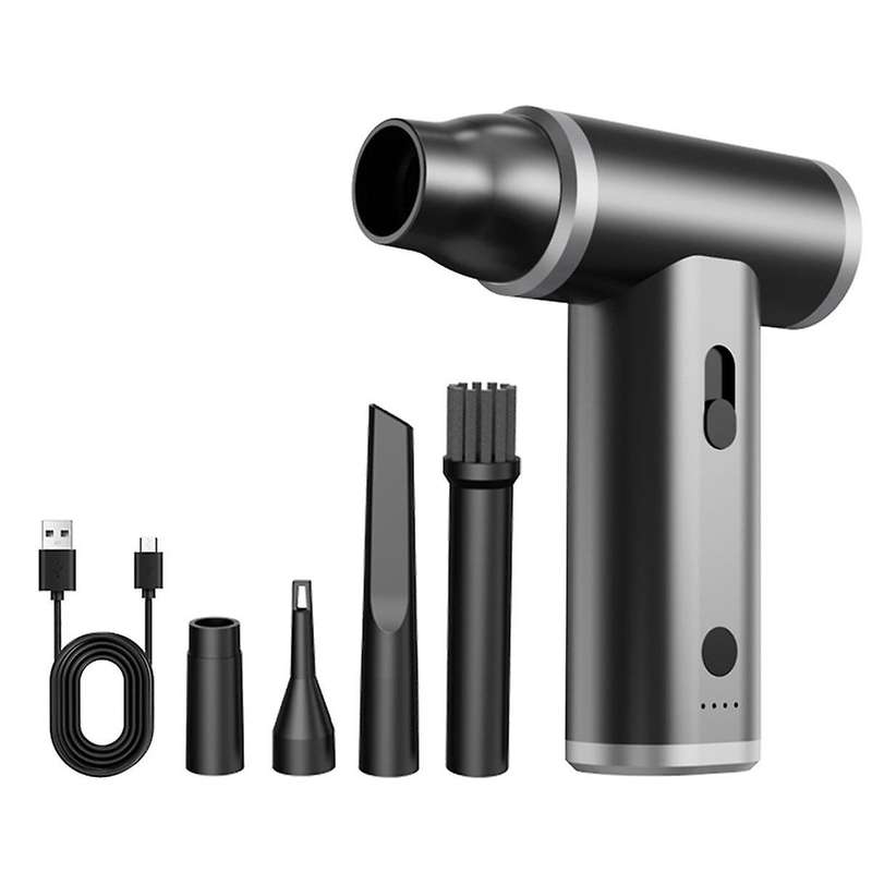 Handheld Wireless Dust Blower Violent Fan High Power Vacuum Cleaner for Car Home Computer Keyboard C