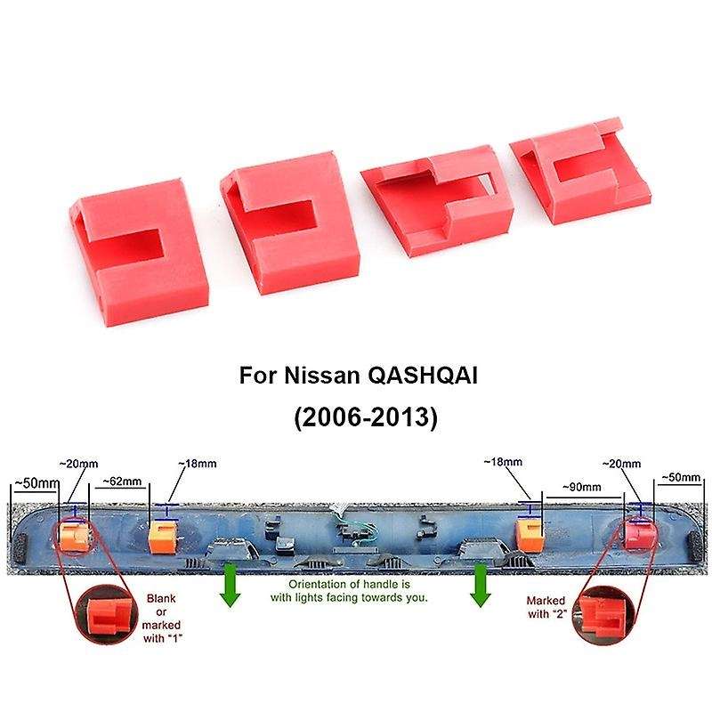 Handle Clips ,Boot Handle Repair Clips Designed Car Accessories for (2006 - 2013)