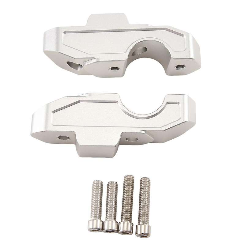 Handlebar Height Riser Motorcycle Accessories Handle Bar Lift Mount for R 1300 GS R1300GS 2024-(Silv