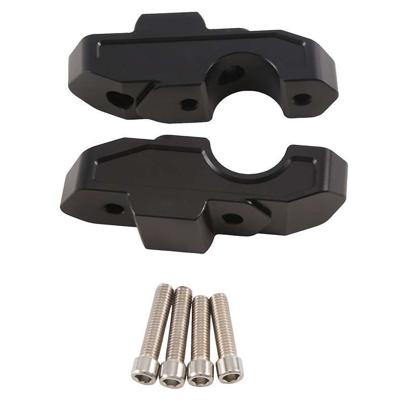 Handlebar Height Riser Motorcycle Accessories Handle Bar Lift Mount for R 1300 GS R1300GS 2024-(Blac