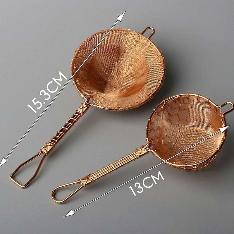 Handmade Tea Filter Copper Teaset Leaf Strainers Tea Strainer Tea Set Accessories Tea Leak B