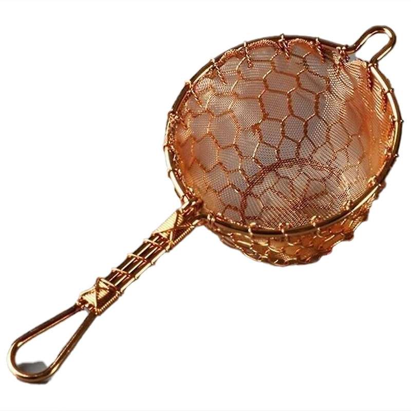 Handmade Tea Filter Copper Teaset Leaf Strainers Tea Strainer Tea Set Accessories Tea Leak B