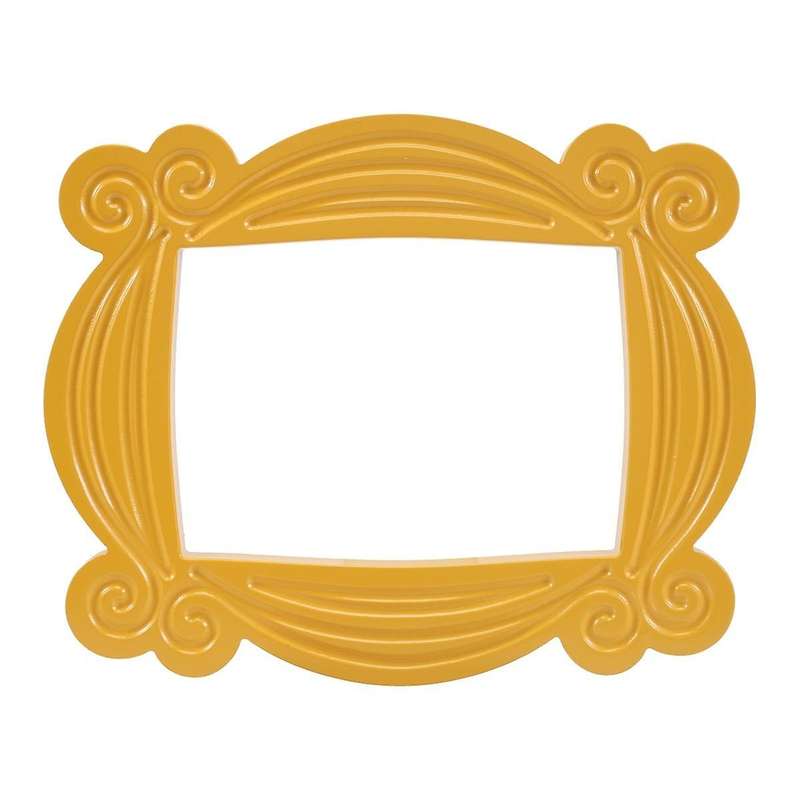 Handmade Monica Door Wood Yellow Photo Frames Collectible Home Decor Cosplay Gift