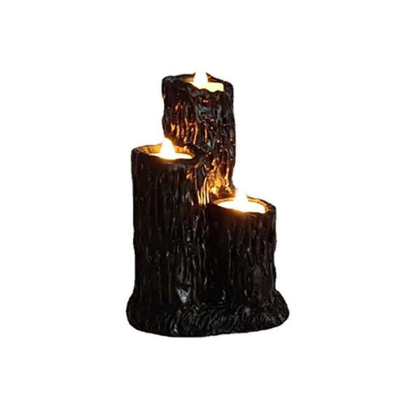 Hand-poured Unscented Candle, Smokeless Cotton Wick Pillar Candle Of 3,includes 4in, 5in and 6in, 30