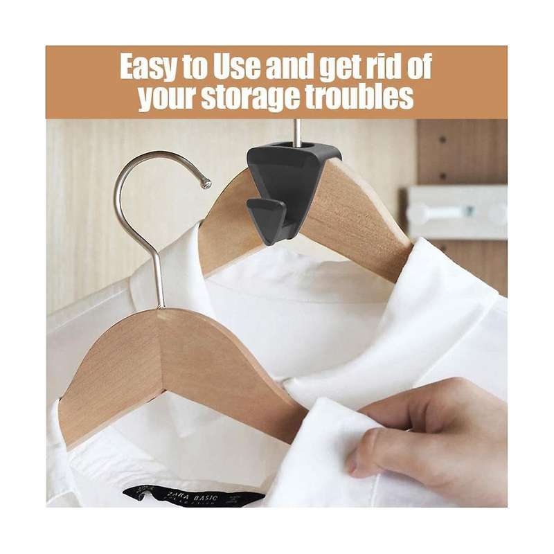 Hanger Hooks, Clothes Hanger Connector Hooks, Closet Hooks Cascading A