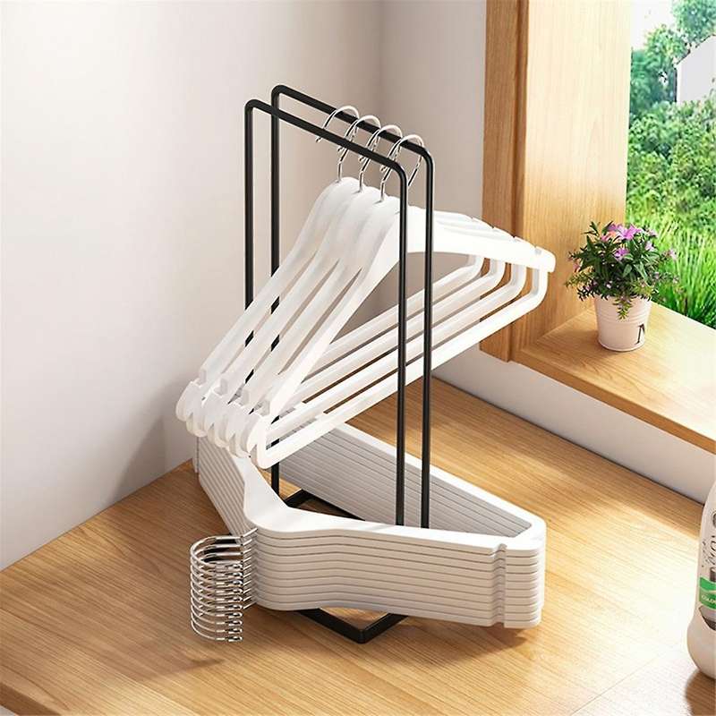 Hanger Organizer Stacker, Hanger Organizer Stand for Closet Laundry Room,hanger Storage Holder