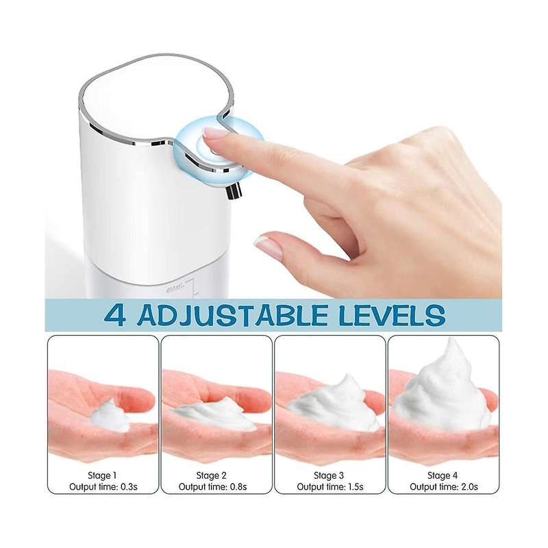 Hanging Automatic Soap Dispenser, 400ml Refillable Automatic Soap Dispenser, for Kitchen and Bathro