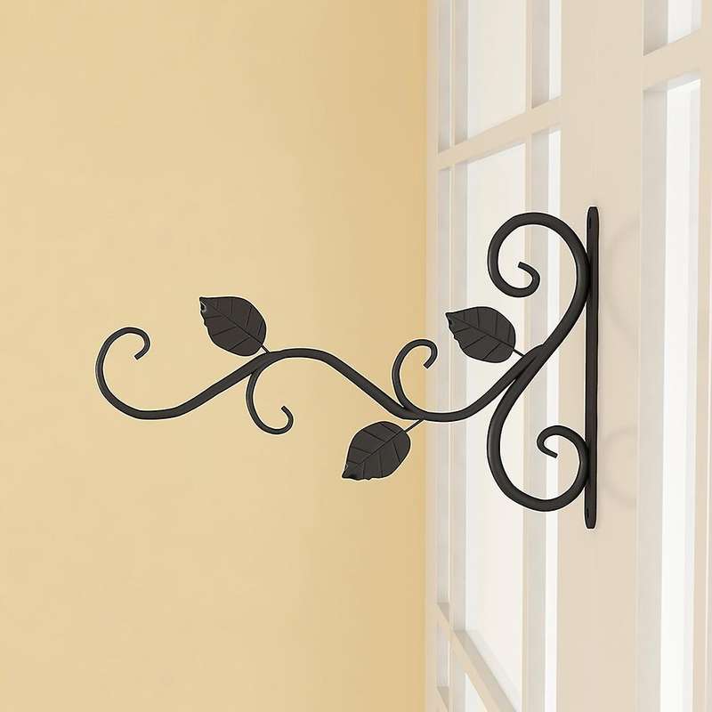 Hanging Flower Basket Hanging Plant Hangers Outdoor Wall Hooks for Home Garden Flower Pot Wall Decor