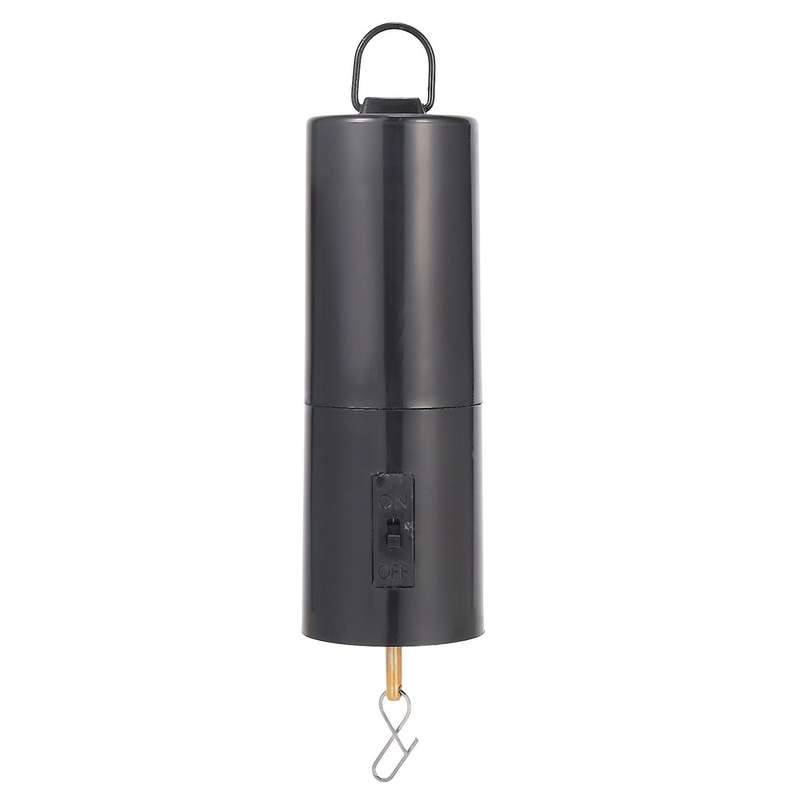 Hanging Black Rotating Motor for Spinner and Wind Chime Garden Decoration Accessories, Not Includin