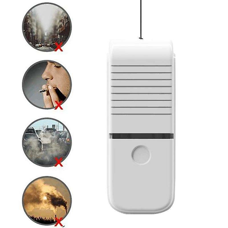 Hanging Neck Air Purifier Fashion Personal Wearable Portable Necklace Air Purifier Car Air Purifiers