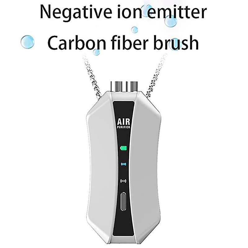 Hanging Neck Air Purifier Personal Wearable Mini Portable 150 Million Negative Ion Car Necklace Air