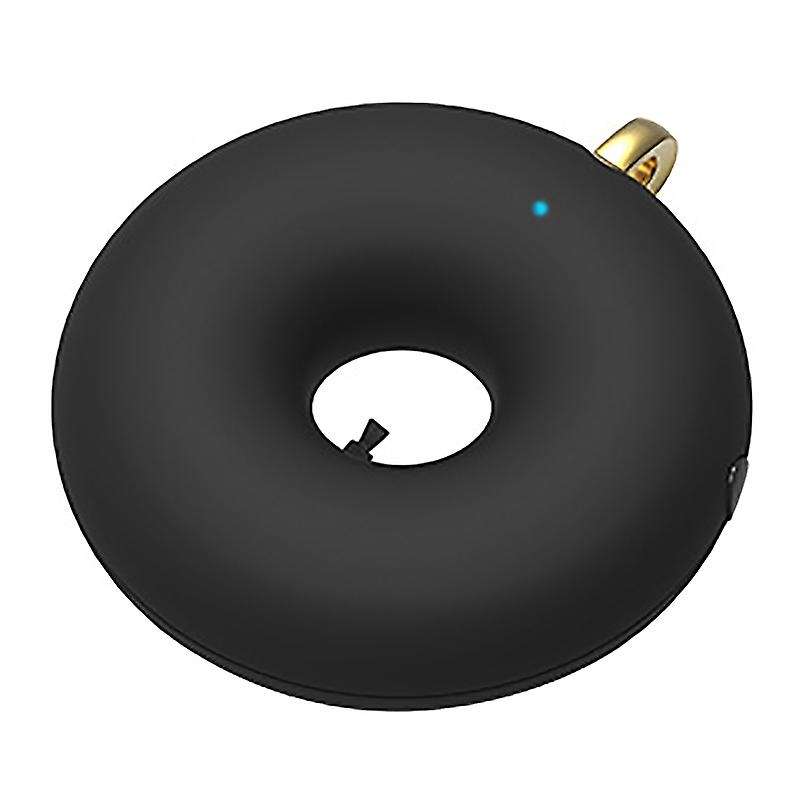 Hanging Neck Air Purifier, Household Portable Car Oxygen Bar Negative Ion Air Purifier(Black)