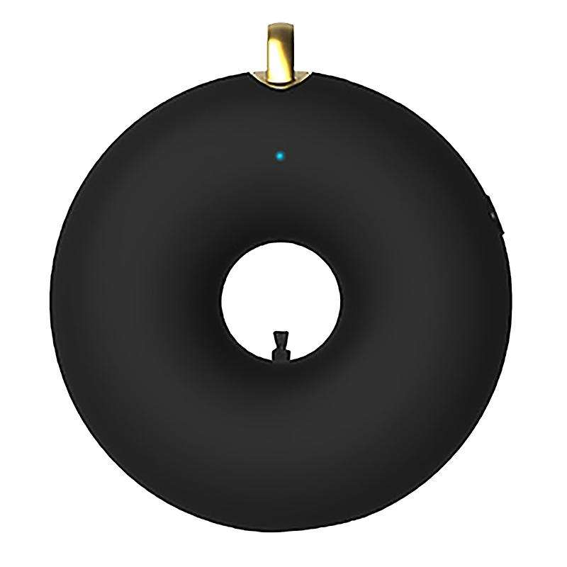 Hanging Neck Air Purifier, Household Portable Car Oxygen Bar Negative Ion Air Purifier(Black)