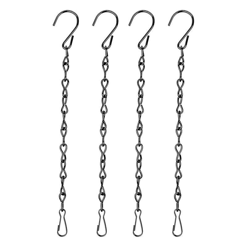 Hanging Plant Chain, Black Chain for Hanging Bird Feeders Lanterns Baskets Billboards Wind Chimes Or