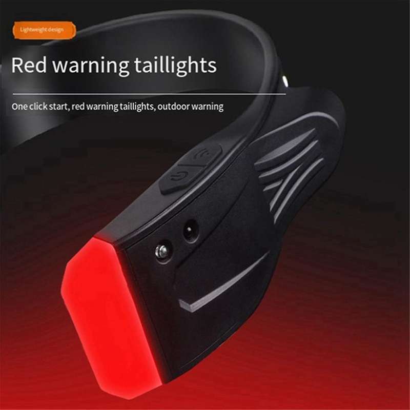 Hanging Neck Headlight,Outdoor COB High-Light Night Fishing Headlight, Type-C Rechargeable Night Rid