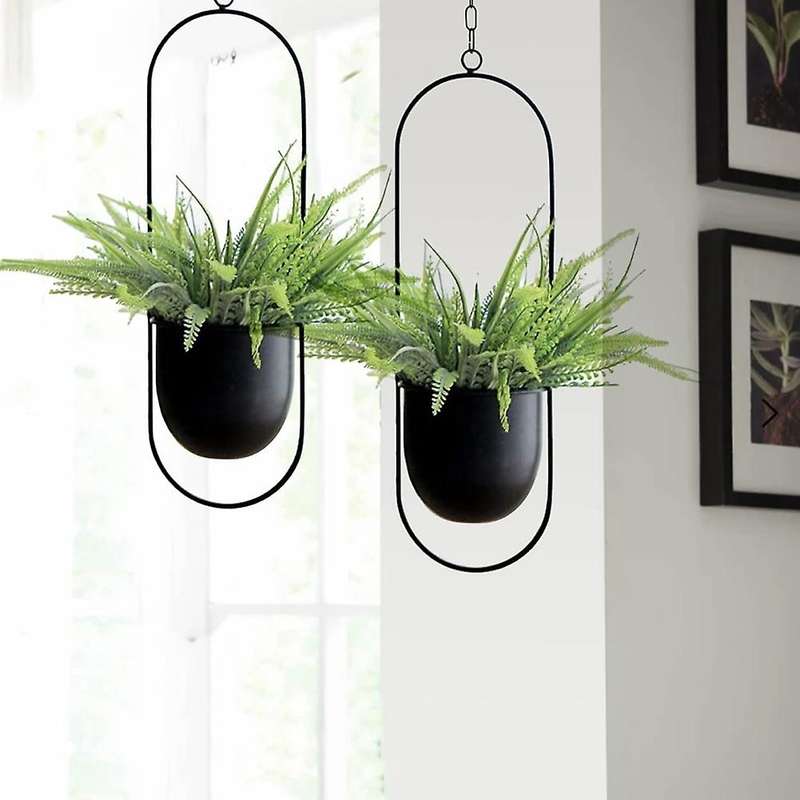Hanging Planters for Indoor & Outdoor Plant with 6 Inch Pot Hanging Plant Holder, Plant Hanger