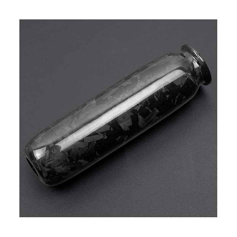 Hard Carbon Fiber Interior Car Hand Brake Grip Covers Trim for R50 R55 R59
