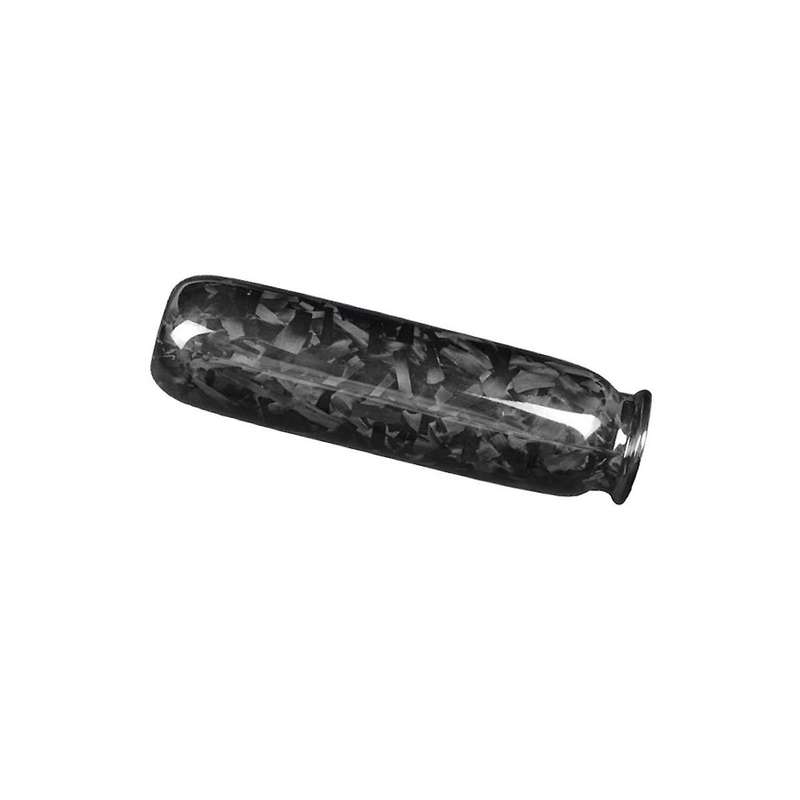 Hard Carbon Fiber Interior Car Hand Brake Grip Covers Trim for R50 R55 R59
