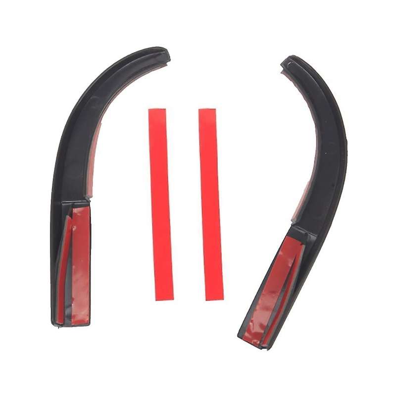 Hardtop Rain Diverter ABS Drip Rail Extension Rain Gutter for 2007-2018 JK JKU Exterior Accessories,