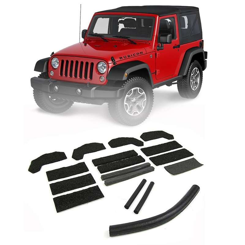 Hard Top Foam Seal Kit 68026937ab 13510.70 for Wrangler Jk 2007-2018