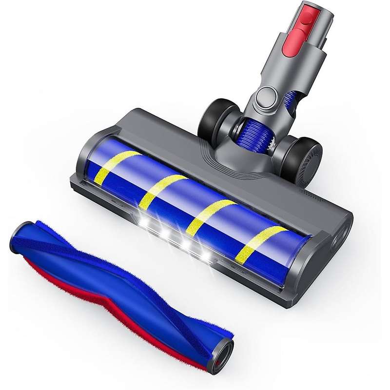 Hardwood Floor Attachments for V7v8v10v11v15 Vacuum Cleaners with Led Lights,includes Soft and Pp Br