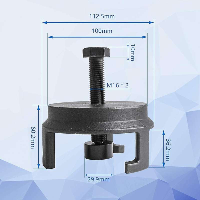Harmonic Balancer Puller Crank Pulley Puller Automotive Replacement Engine Quickly Removes Harmonic