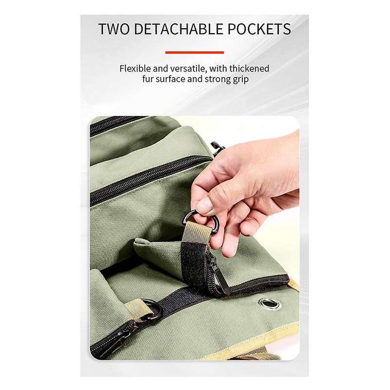 Hardware Tool Organizer Shockproof Hardware Electrician Tool Bag Car Hanging Multifunctional Conveni