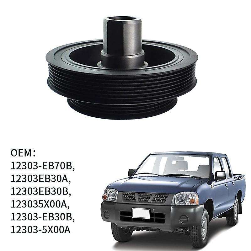 Harmonic Balancer Pulley for Cabstar Navara 2.5 D40 R51 Crankshaft Pulleys 12303EB70B 12303-EB70B