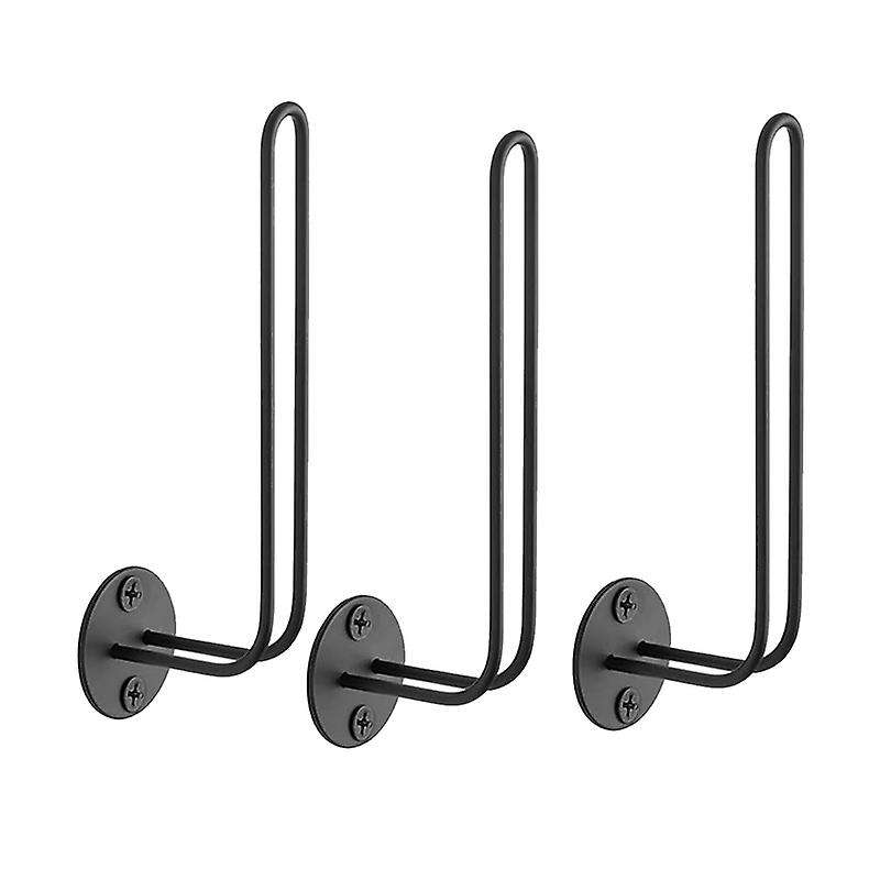 Hat Organizer for Baseball Caps, Set of 3 Wall Hat Rack Space Saving Holds 20 Caps Shaped Hat Hooks